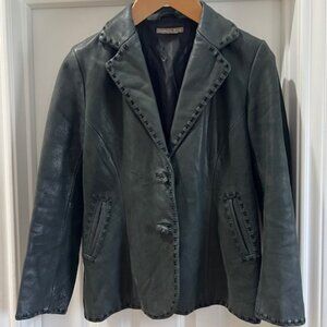 Isabella Bird Leather Jacket - 8